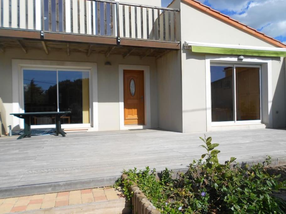 Grande Villa Neuve Avec Piscine Pres Mer Et Sete バラルック・レ・バン エクステリア 写真